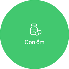 con ốm